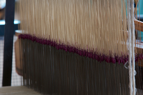 Detail, Jacquard loom, Museum of Science by StartAgain, on Flickr